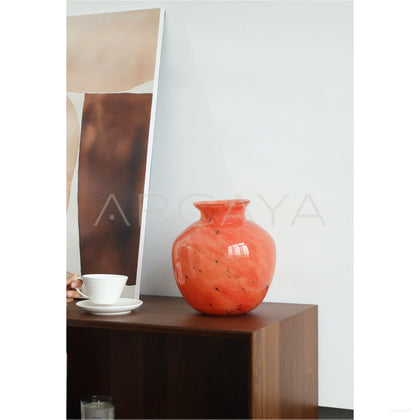 Glass Hydroponic Art Vase - scene