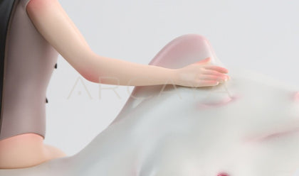 Primordial Girl Artist Sculpture - scene
