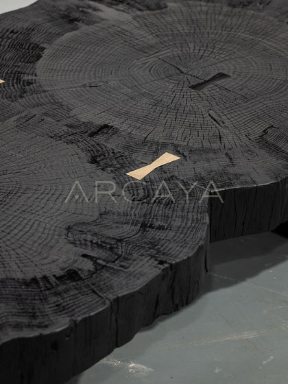 Solid Wood Tea Table - detail