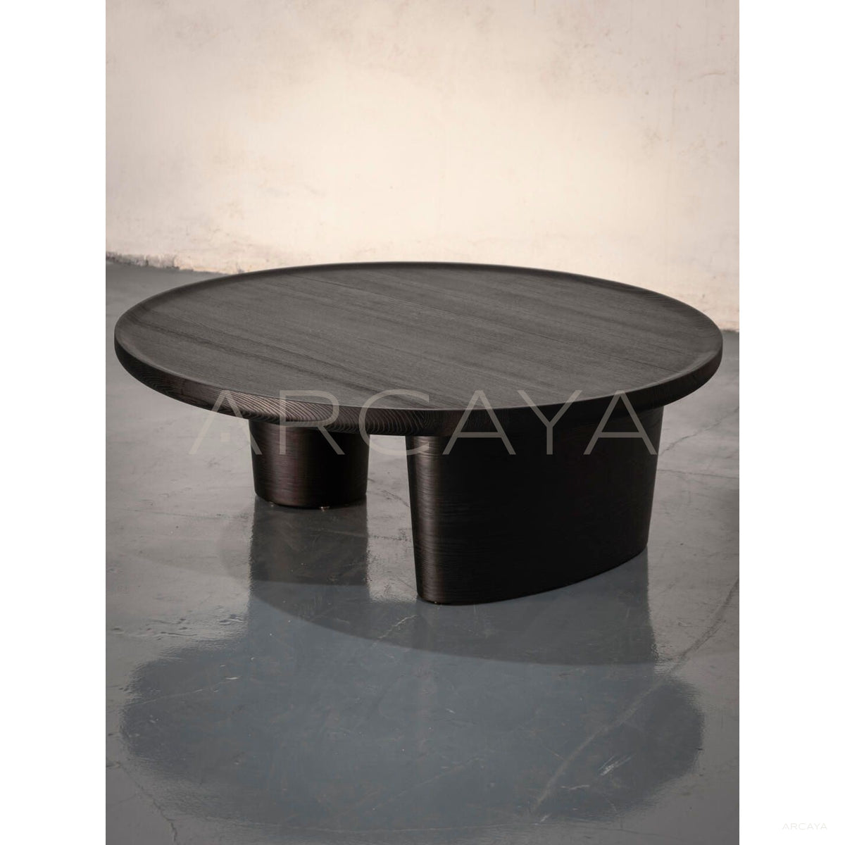 Custom Solid Wood Coffee Table in detail