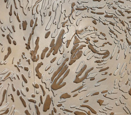 Mixed Media Wall Art 2509H0111 - detail