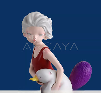 Leisure Time Artist Sculpture - scene