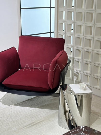 Noor Style Sofa Side Table - scene