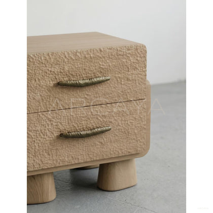 Oak Nightstand Zhuju - scene