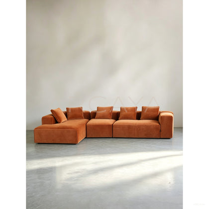Understated Statement Sofa - scene