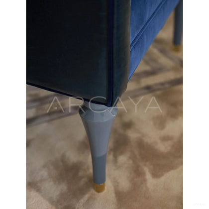 Violet European Modern Armchair - scene