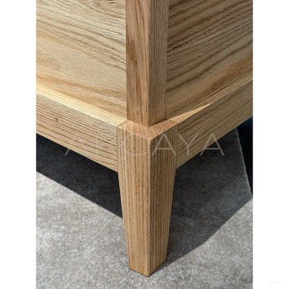 Kade Wood Lounge Chair - scene