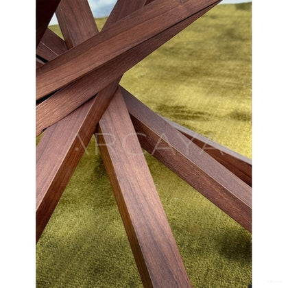 Jeaek Star Round Coffee Table - scene