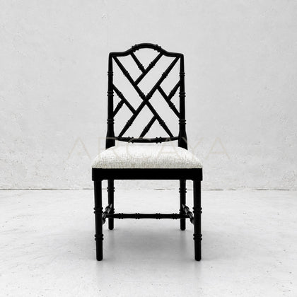 Vintage Bamboo Joint Dining Chair - main