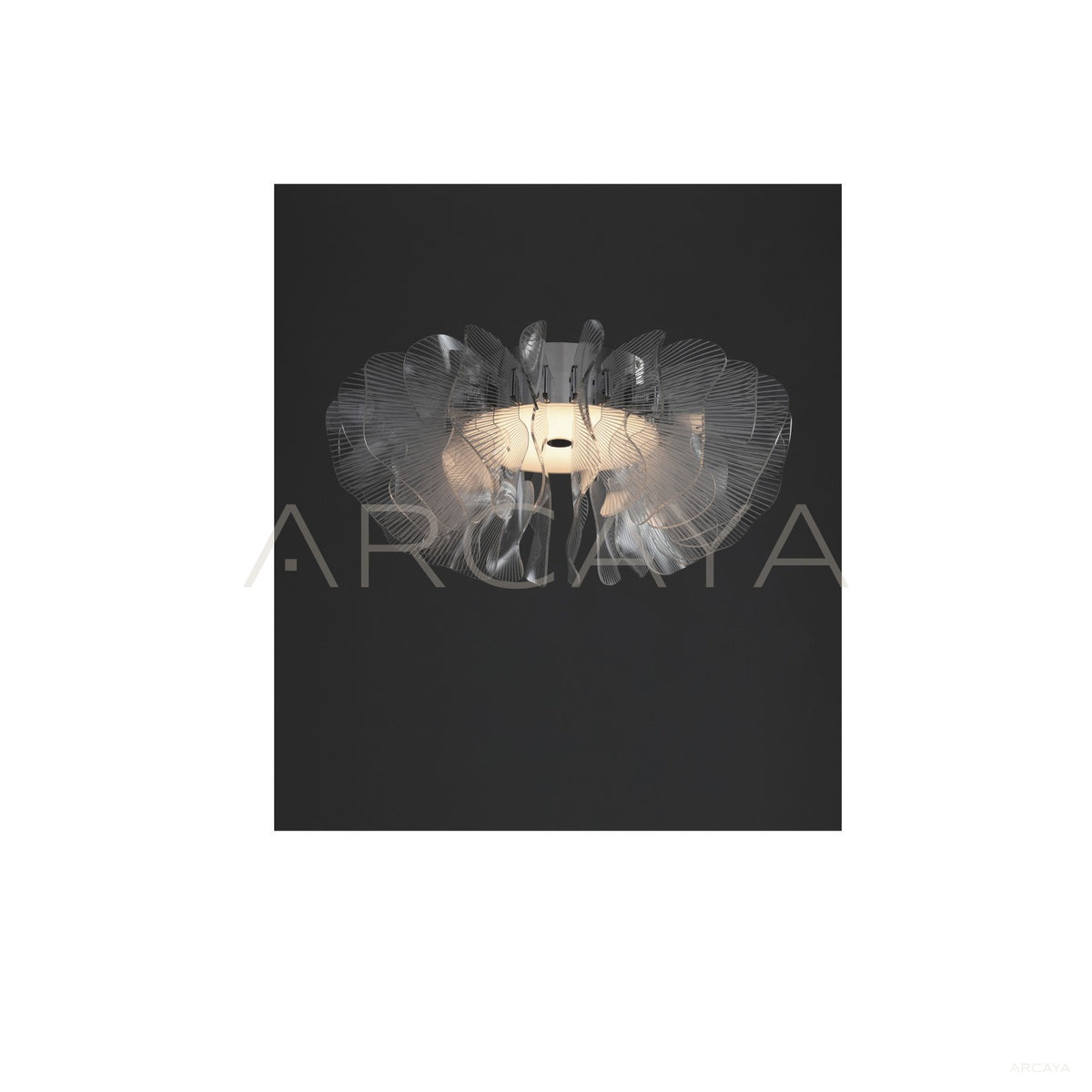 Crystal Petal Ceiling Light 23034 in detail