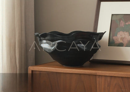 Wabi Sabi Ceramic Planter Vase - scene