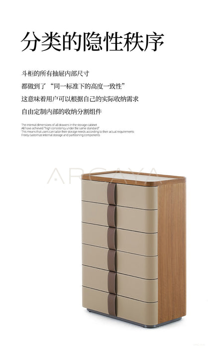 Fidelio Notte Six Drawer Chest - scene