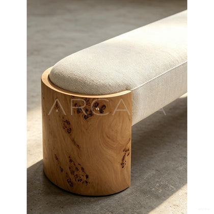 Mad Burl Bench - scene