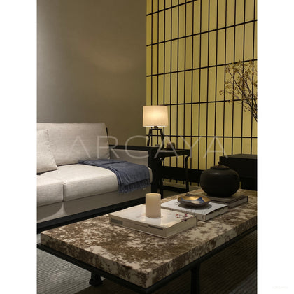Marble Bronze Coffee Table - scene
