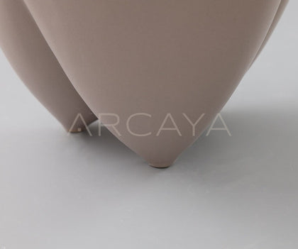 Wabi Sabi Bisque Ceramic Vase - scene