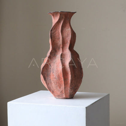 Wabi Sabi Earthen Jar Stoneware Vase - main