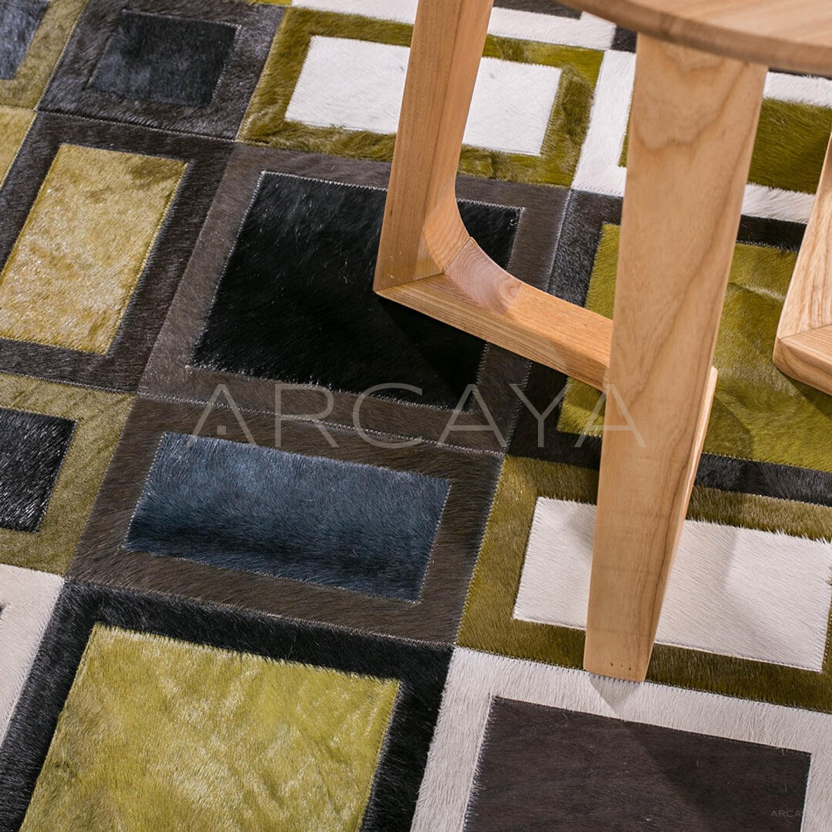 Cowhide Rug 2 in detail