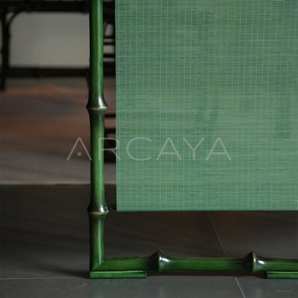Qingyun Bamboo Folding Screen - detail