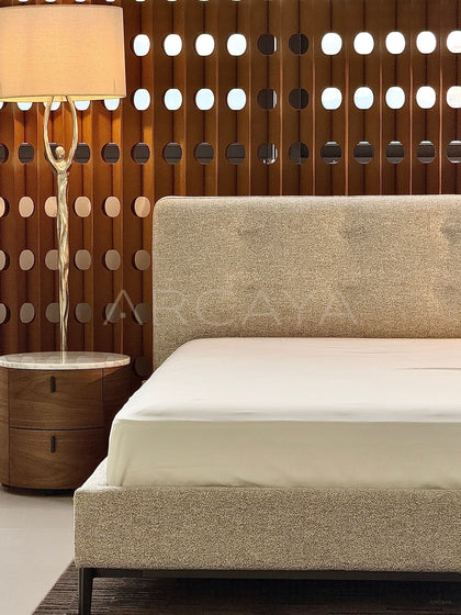 Quiet Bedroom Bed - scene