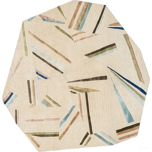 Custom Hand Tufted Rug Dsm P038 C09 in detail
