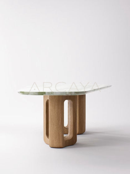 Yiduo Jade Shadow Dining Table - scene