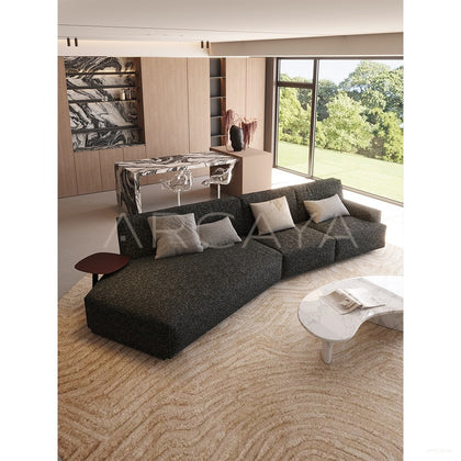 Wide Living Room Sofa - scene