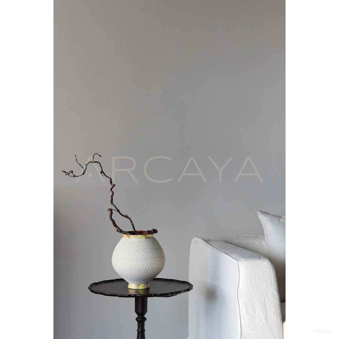 Designer Chinese Wabi Sabi Vase in detail