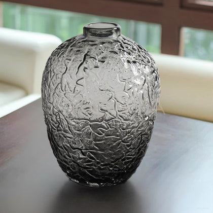 Large Floor Glass Vase Bell Flower - main