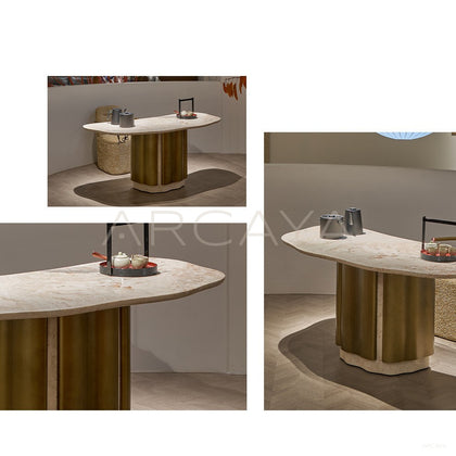 Stone Tea Table - scene