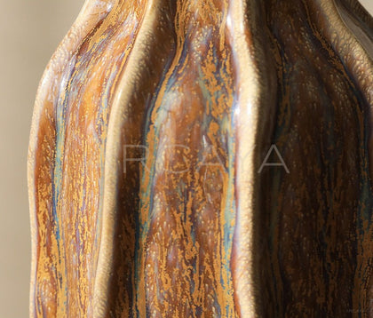 Vintage Ceramic Vase Chinese Wabi Sabi - scene