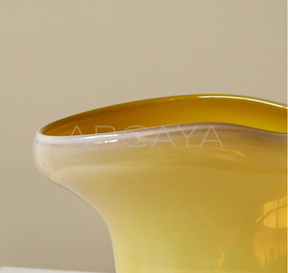 Glazed Glass Fruit Bowl Modern - scene