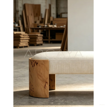 Mad Burl Bench - scene