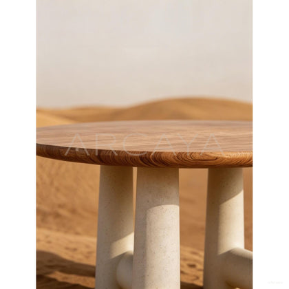 Multi Material Dining Table - scene
