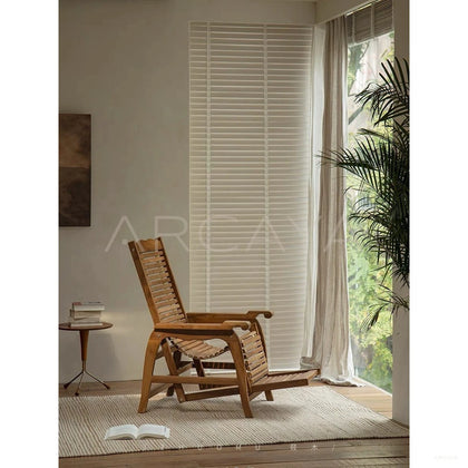Extendable Rattan Recliner Chair - scene