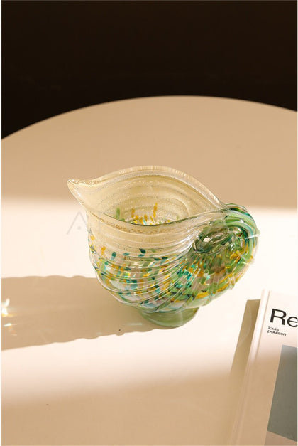 Conch Glass Vase - scene