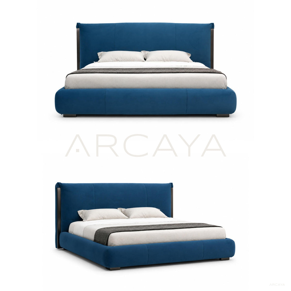 Textured Bedroom Bed in detail
