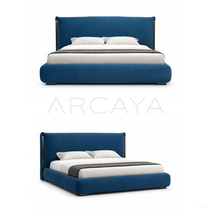 Textured Bedroom Bed - scene
