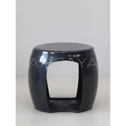 Hand Forged Brass Small Side Table - scene