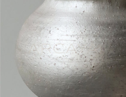 Dadan Silver Glaze Hand Thrown Vase - scene