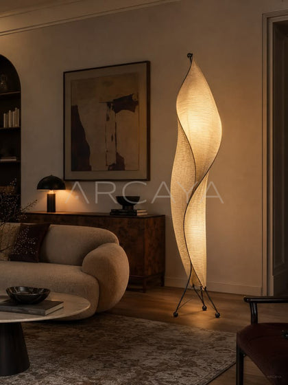 Wabi Sabi Floor Lamp Collection - scene