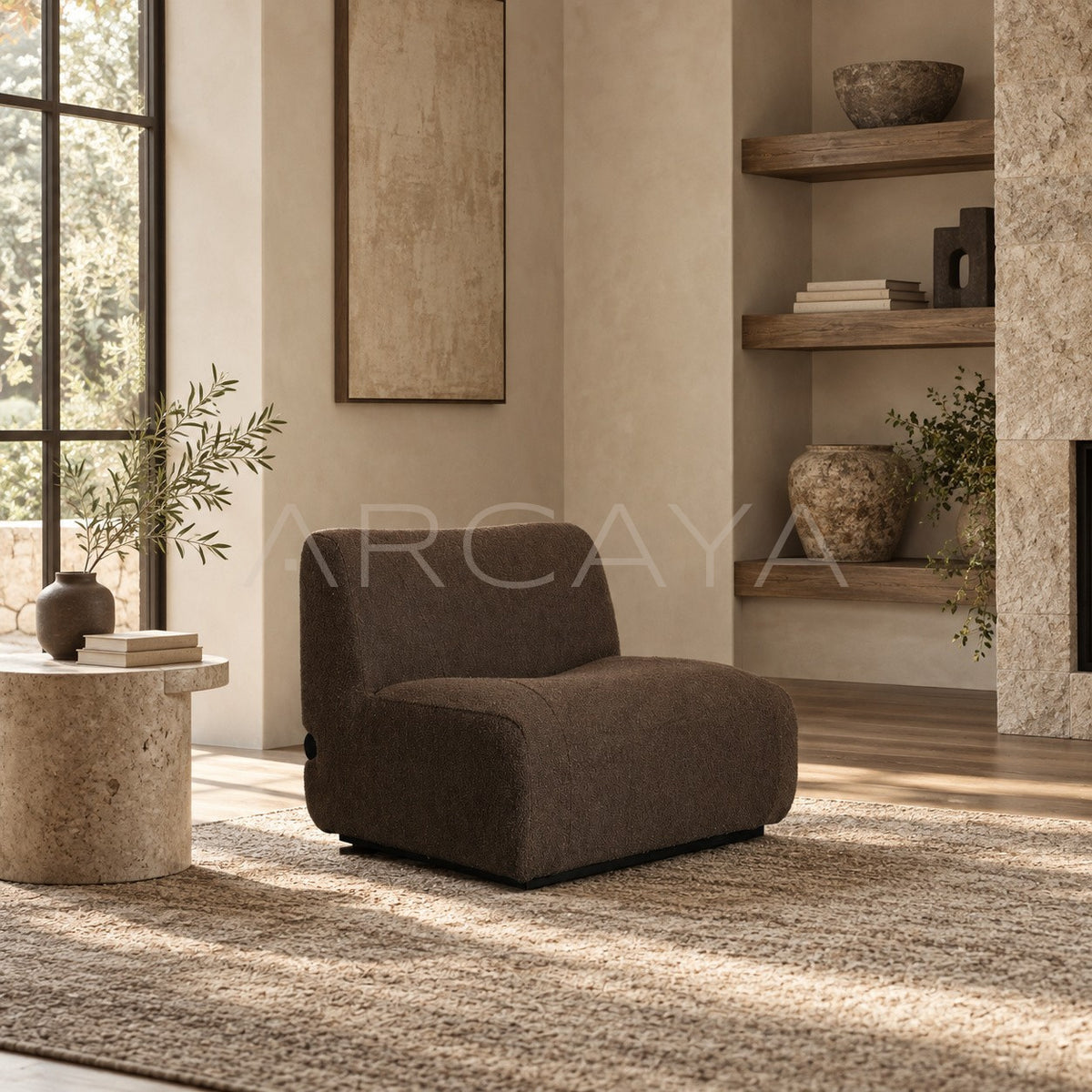 Single Lounge Sofa in detail