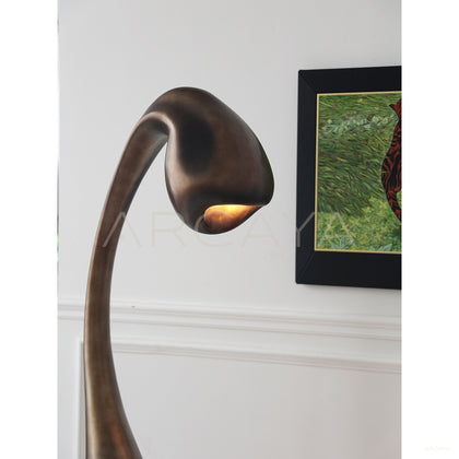 Organic Curve Lamp — Table Lighting - scene