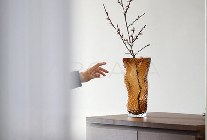 Modern Minimalist Glass Vase New Home - scene