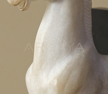Horse Bookend Ornament - scene