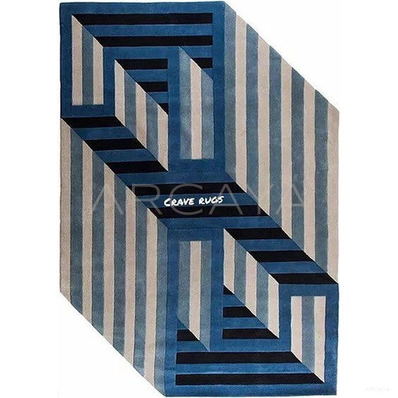 Custom Hand Tufted Rug Dsm P045 C05 in detail