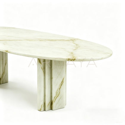Aston Qin Dining Table - scene