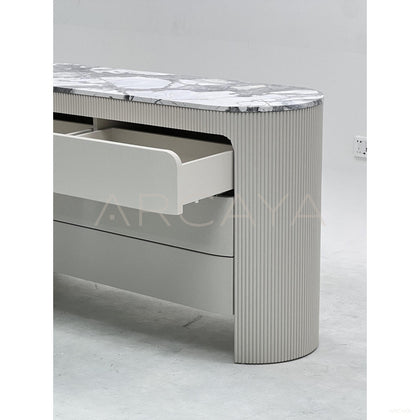 Marble Texture Vertical Stripe Cabinet - scene