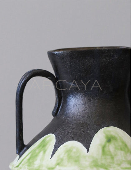 Dadan Double Ear Ceramic Vase Study - scene