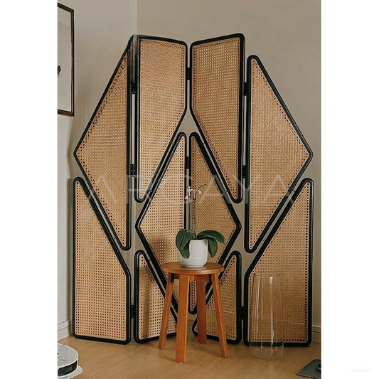Geometric Structure Folding Screen - scene