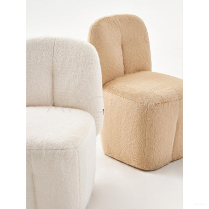 Plum Vanity Chair - scene